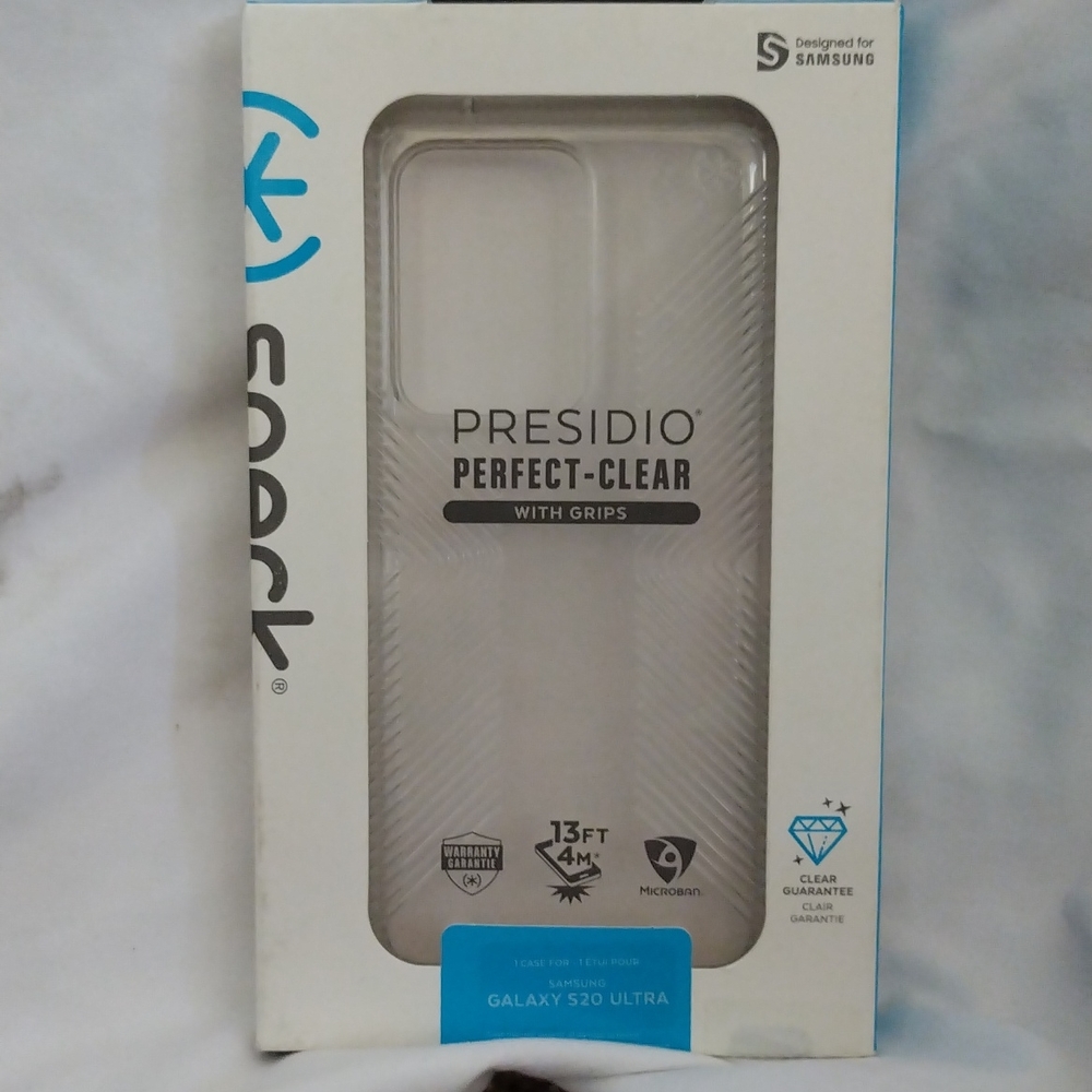 SPECK PRESIDIO Perfect-Clear with Grips Galaxy S20 Ultra